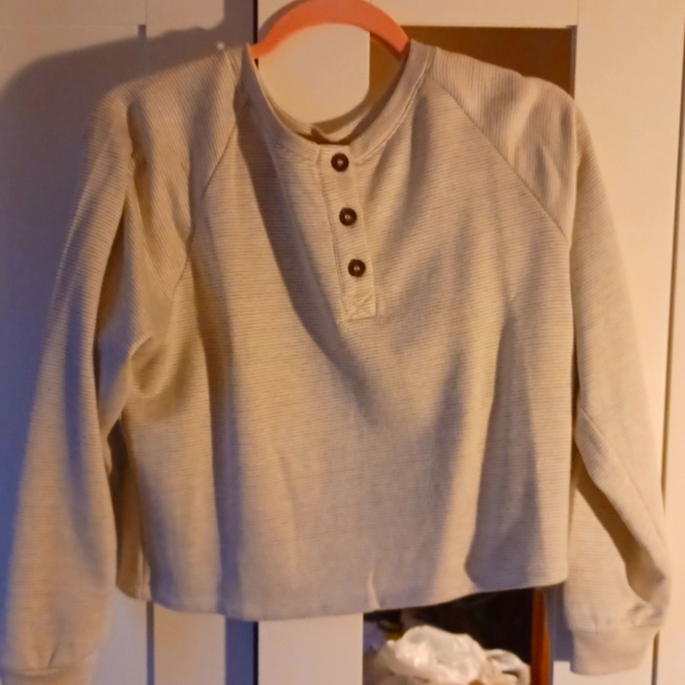 Thin striped sweater